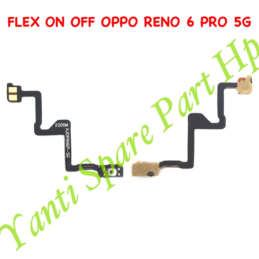 Flexible On Off Oppo Reno 6 Pro 5G Original Terlaris New