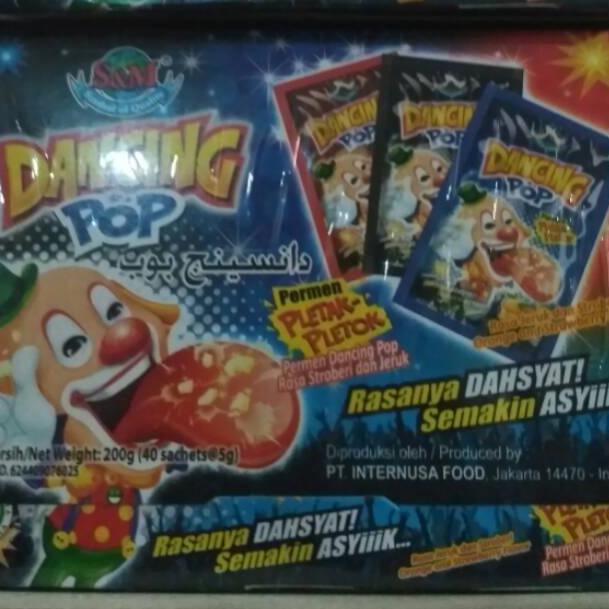 

[KODE VJGJD] Permen Dancing Pop pletak pletok isi 40