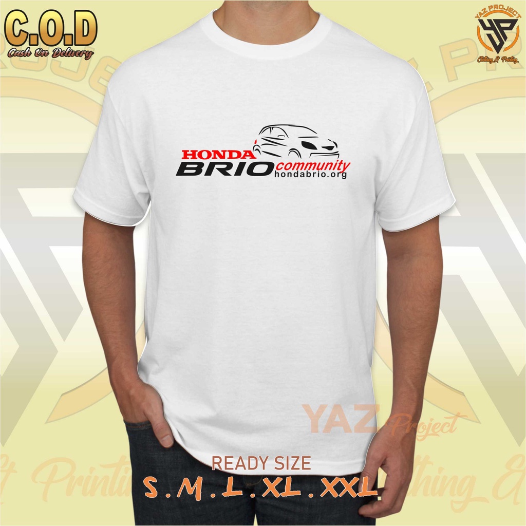 KAOS BAJU HONDA BRIO COMMUNITY / KAOS HONDA BRIO