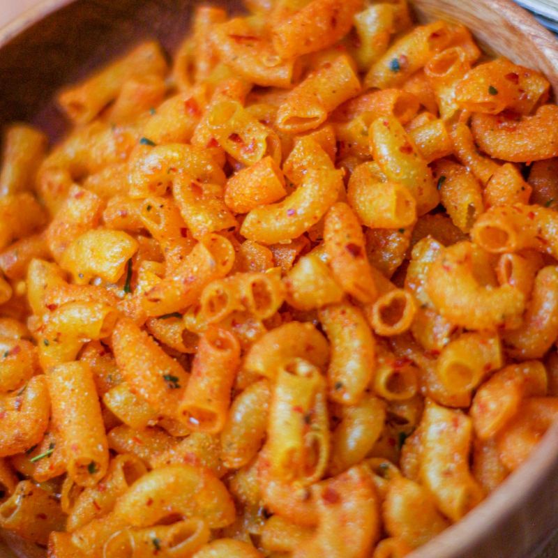 

makaroni renyah gurih pedas