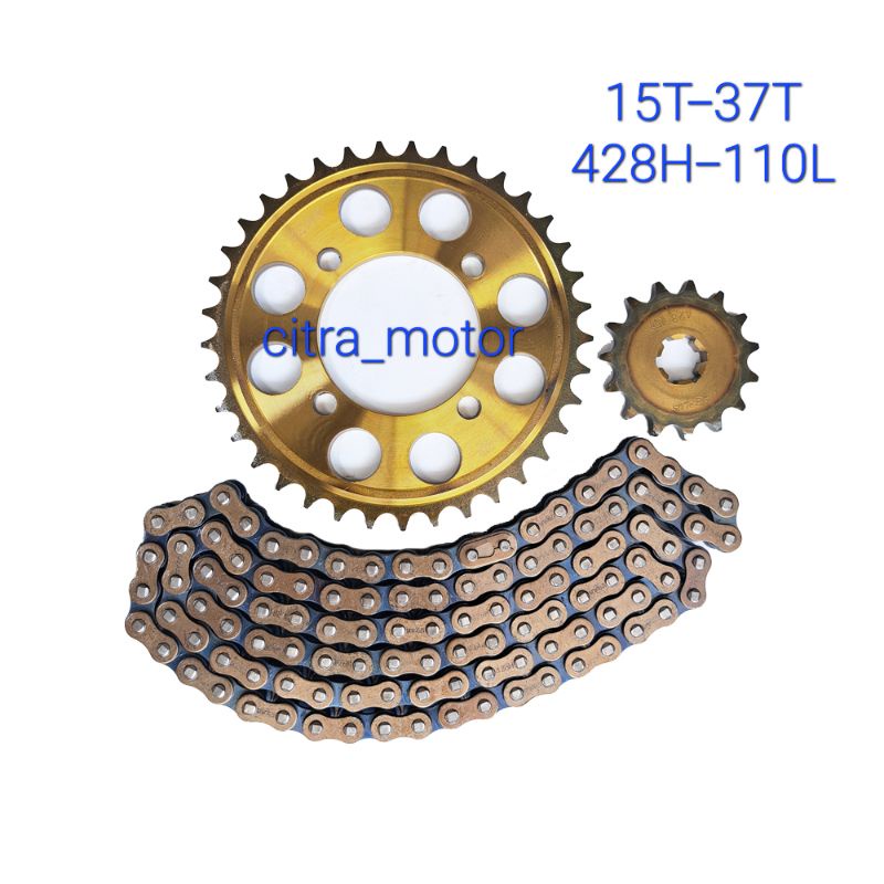 Gear Set Gir Paket Rx King 37T Rx King New