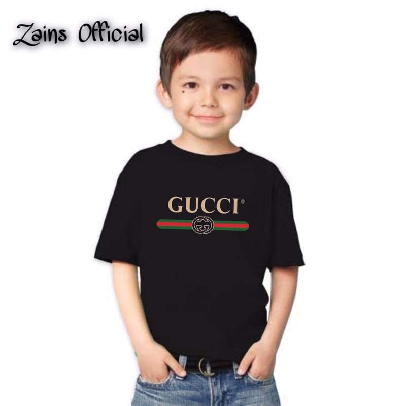 Kaos Baju Anak Branded Gucci T-SHIRT BAJU KAOS GUCCI anak/kaos anak usia 2 3 4 5 6 7 8 9 10 11 12 13