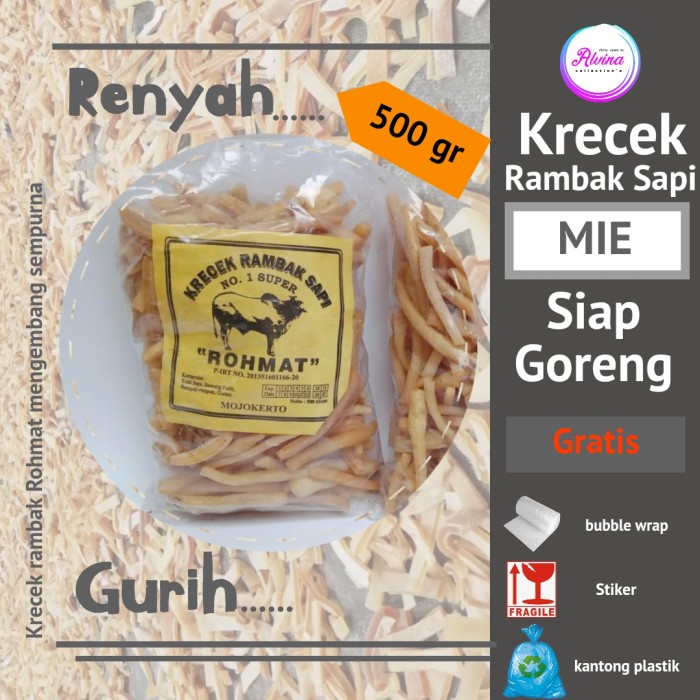 

NEW KRECEK RAMBAK SAPI SUPER stik mie
