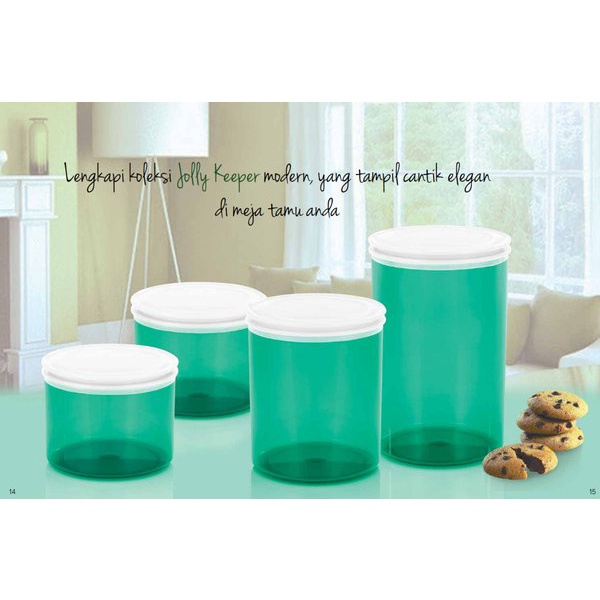 Tempat Kue / Tempat Roti /Jolly Keeper Tupperware Tosca Diskon 15%