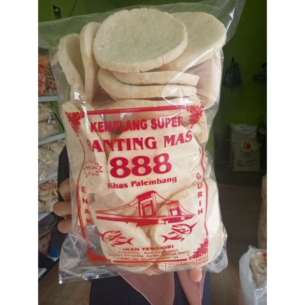 

KERUPUK IKAN TENGGIR PESERI ASLI 250GR PALEMBANG SUPER NO.1