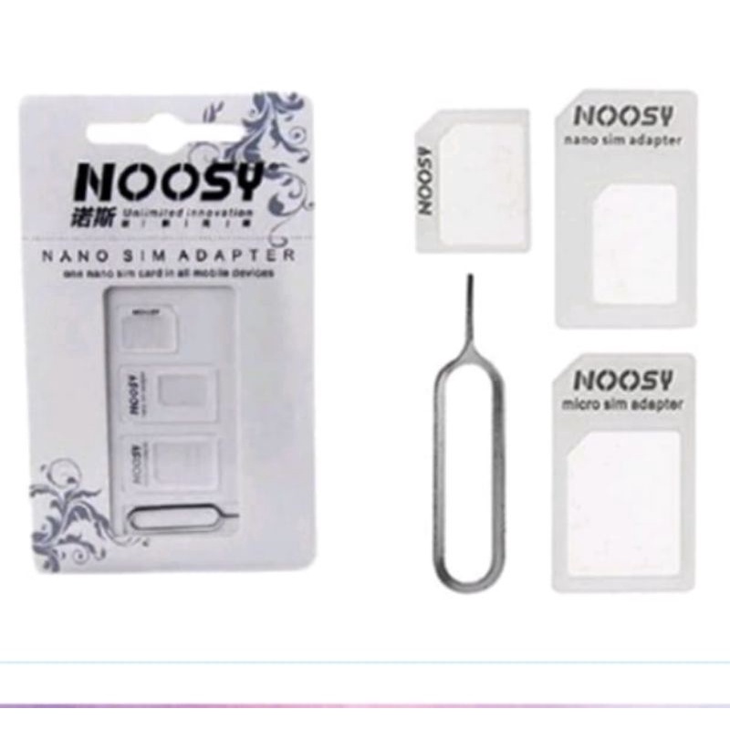 NOOSY SIM CARD ADAPTOR / COLOKAN / SAMBUNGAN HP