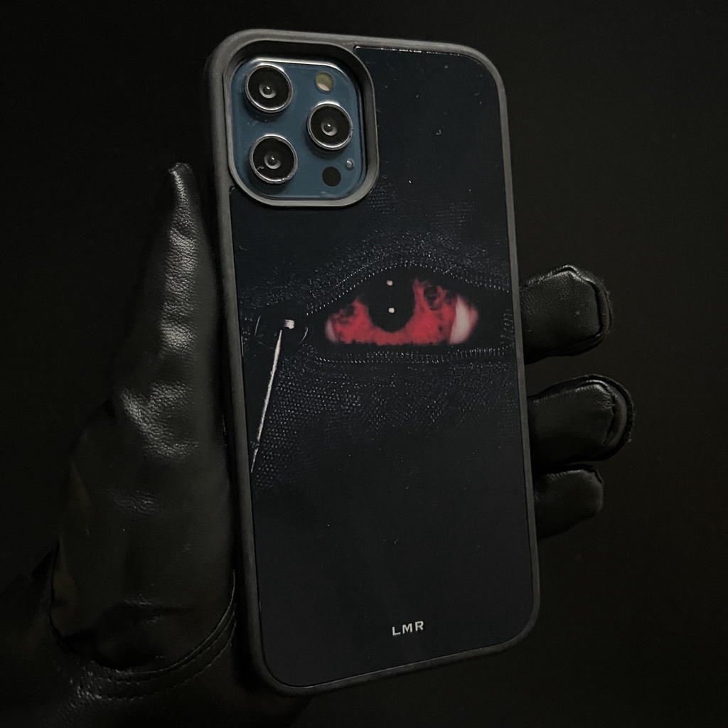 Lamora Men LMR Red Eye Samsung Case - Casing Samsung S10 S10+ S20 S20+ S21 S21+ S22 S22+ S21 Ultra S