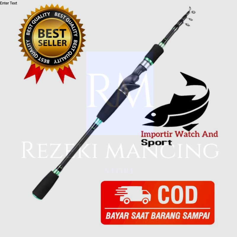 Joran Pancing Portable Telescopic Casting Rod JORAN CASTING COD