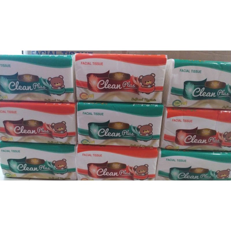 Promo Tissue Clean Up 180 Sheet Tissue Lembut