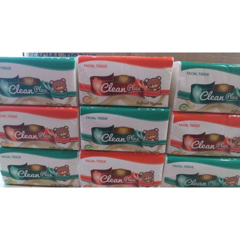 Promo Tissue Clean Up 180 Sheet Tissue Lembut