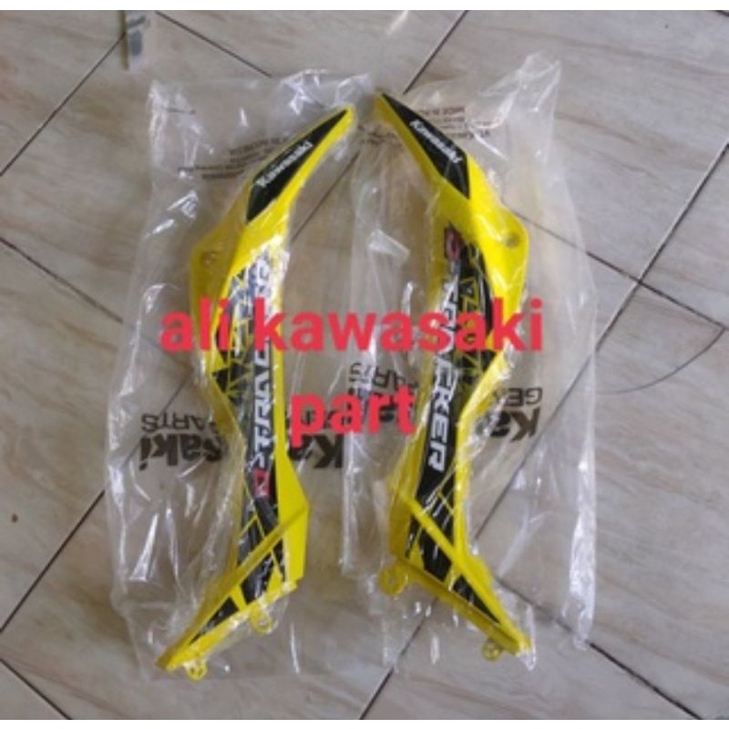 SAYAP TENGKI COVER TANGKI BODY PAJANG SAYAP BODI LUAR DTRACKER BF NEW KUNING ORIGINAL