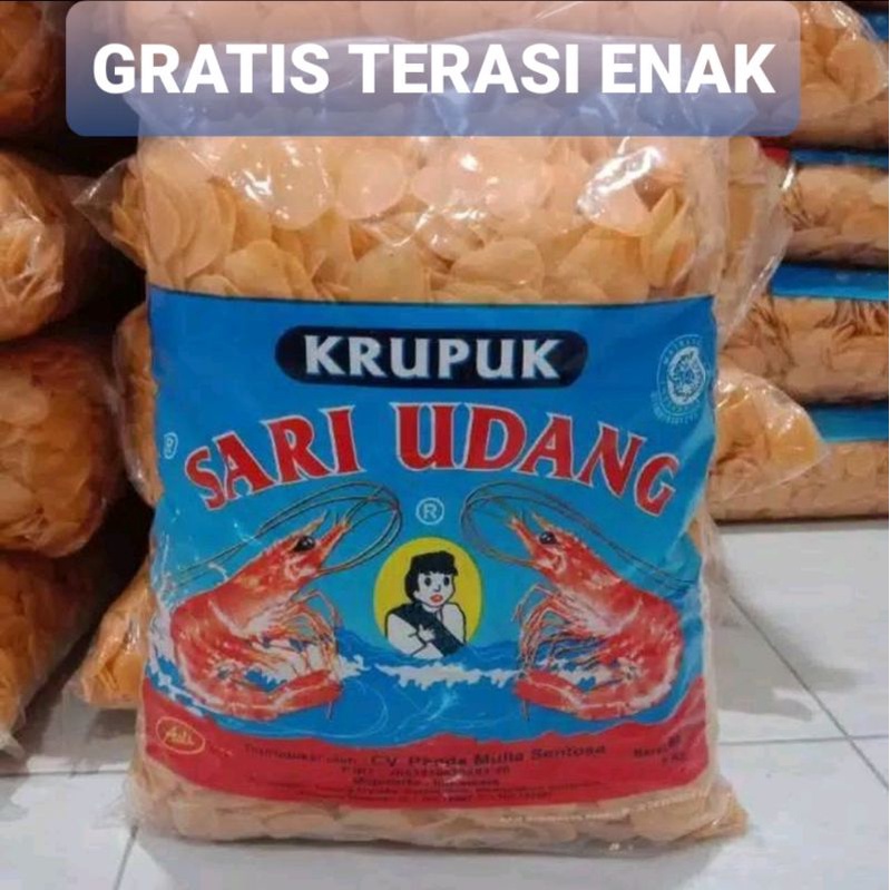 

KERUPUK UDANG Kecil ENAK 1 bal isi 3 kg