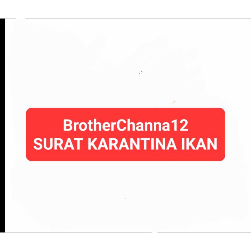 

Surat Karantina Ikan