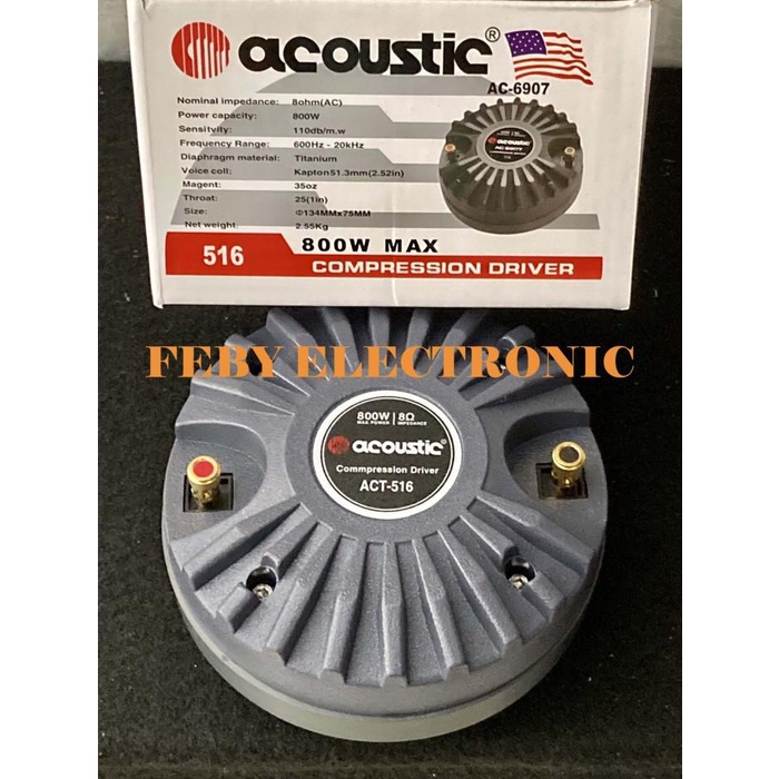 Music Driver Tweetwr Acoustic Pa 516 800 Watt