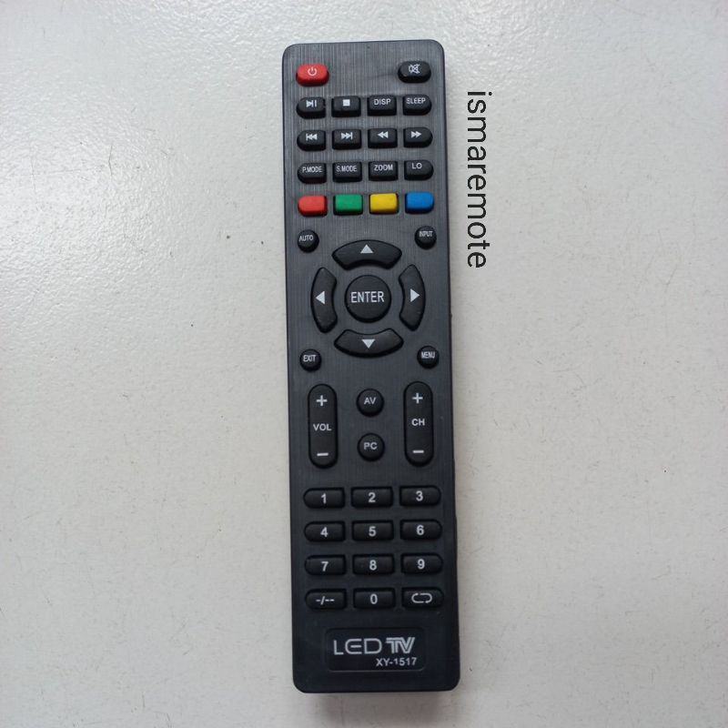 REMOTE REMOT TV Sakura weyon sivatel Gazela Animax LCD LED XY 1517