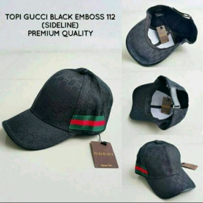 topi baseball GUCCI PRIA DAN WANITA TERBARU - navy Z2V6 topi cewek korea topi perempuan PREMIUM BEST