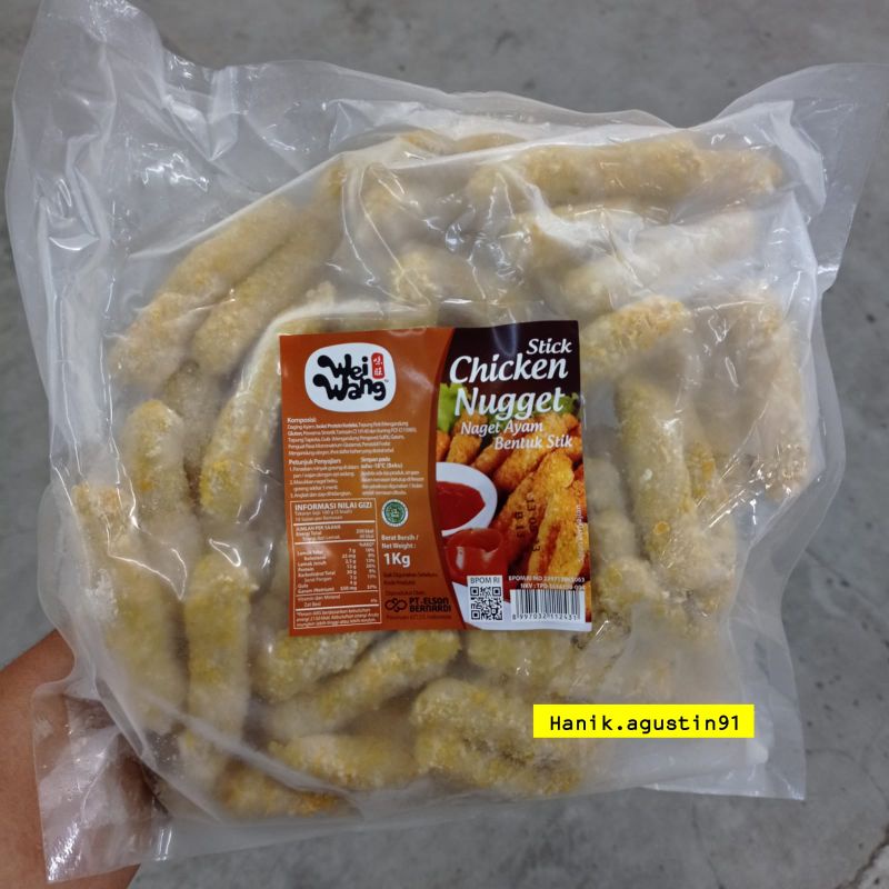 

Wei Wang Stick Chicken Nugget Weiwang Naget ayam 1Kg
