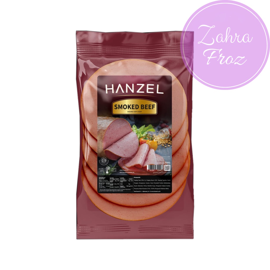 

HANZEL PREMIUM SMOKED BEEF 200 GR