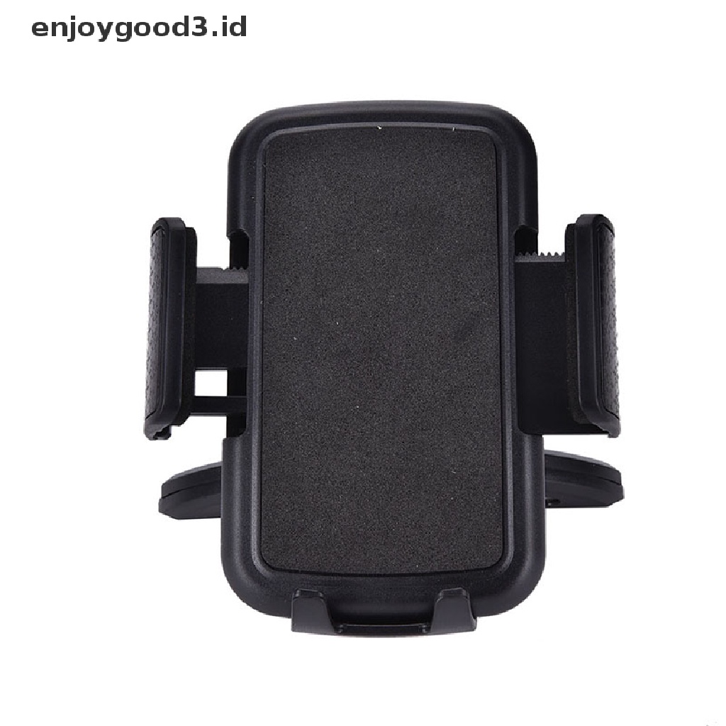 (Rready Stock) Bracket Dudukan Handphone GPS Rotasi 360 Derajat Dengan Slot CD Player (ID)