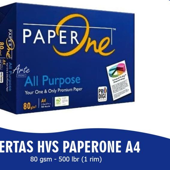 

Kertas HVS A4 Paper One 70 / 75 / 80 gsm - PAPERONE 75 GSM