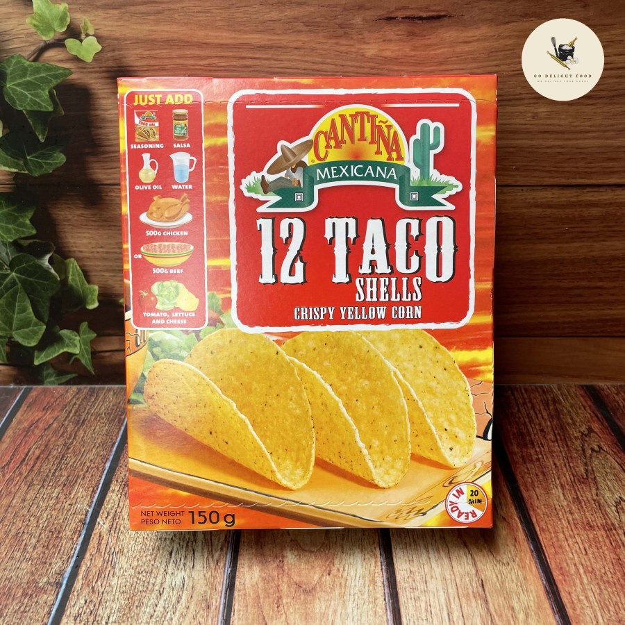 Cantina Mexicana 12 Taco Shells - 150G (PREMIUM QUALITY)