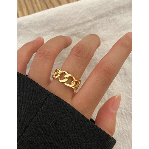 LRC Cincin Fashion Hollow Chain Ring W7483X