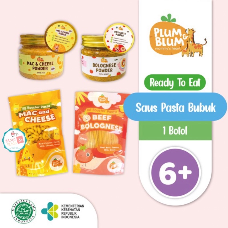 Plum &amp; Blum Saus Pasta Bubuk MPASI Bayi 100gr | PlumandBlum