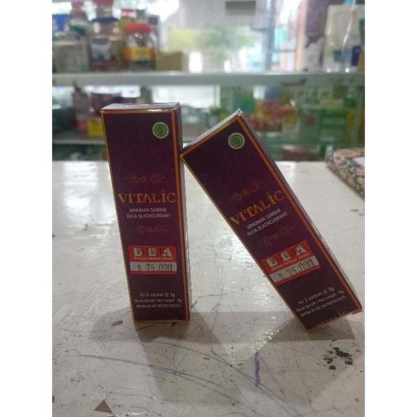 VITALIC - 1 Box Isi 3 sachet