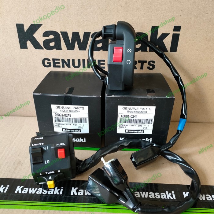 Holder Saklar Gas Spontan Kanan Kiri Ninja 150 R Ss Rr Ori Kawasaki
