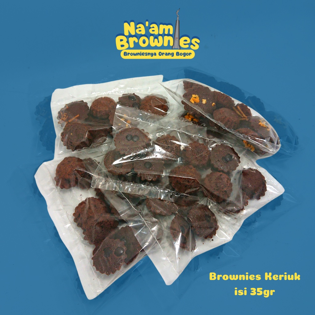 BROWNIES KERING KEMASAN MINI ISI 35gr