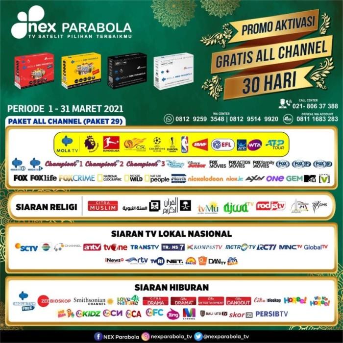 Receiver Nex Parabola Kuning - Type Dangdut Kuning