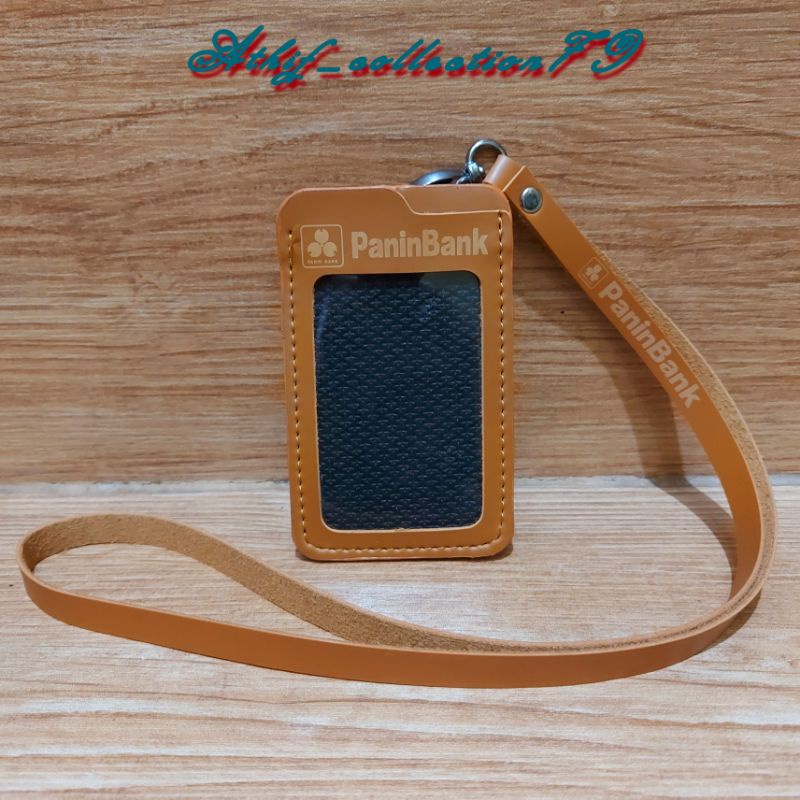 

Tempat Id Card PANIN BANK Holder Id Card Kulit PANIN BANK Kalung