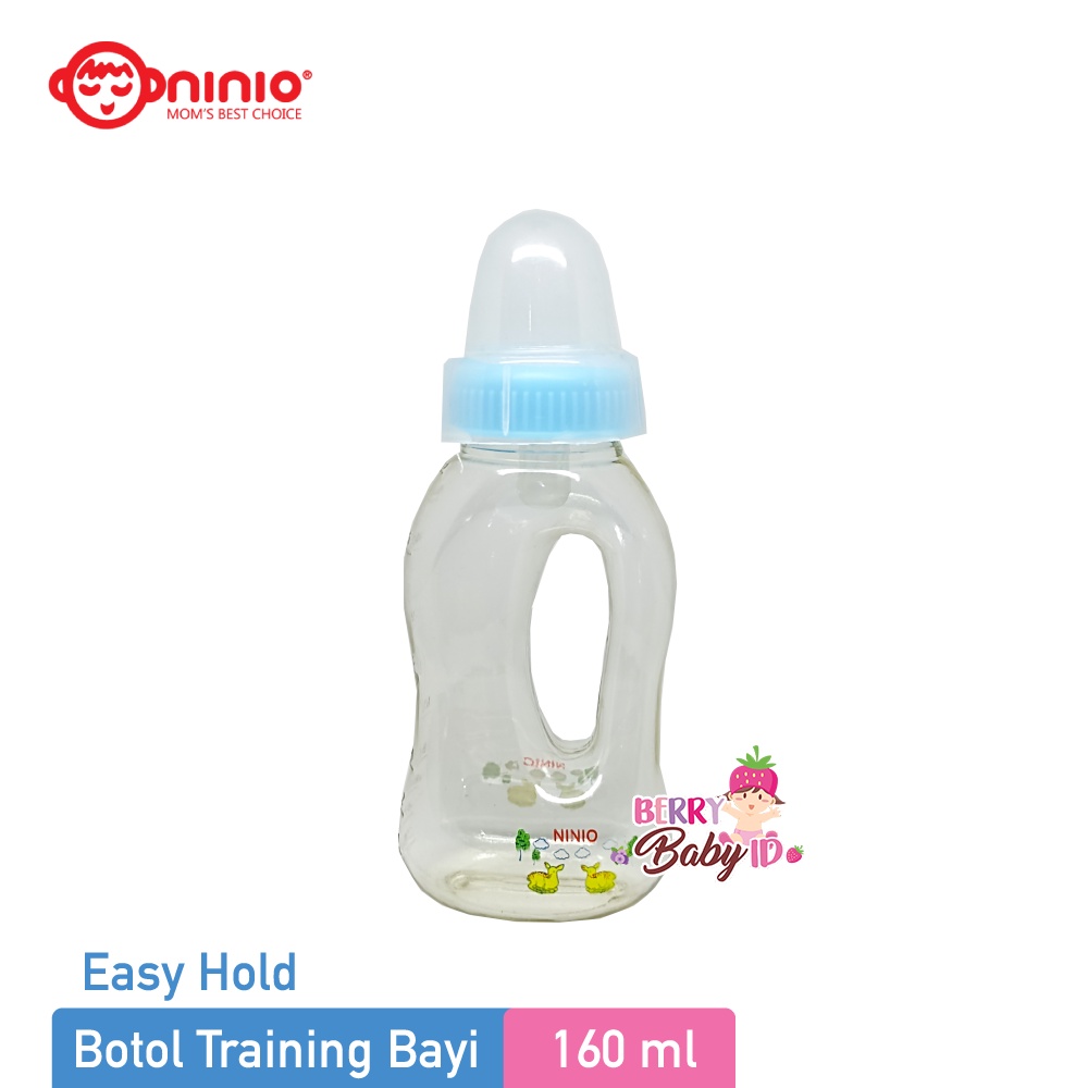 Ninio Easy Hold Training Bottle Botol Minum Bayi Anak 160 280 ml Berry Mart