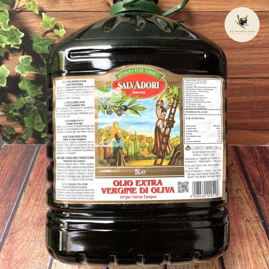 

Salvadori Pomace Olive Oil - 5 Liter (IMPORT ITALY) - GOJEK GRAB