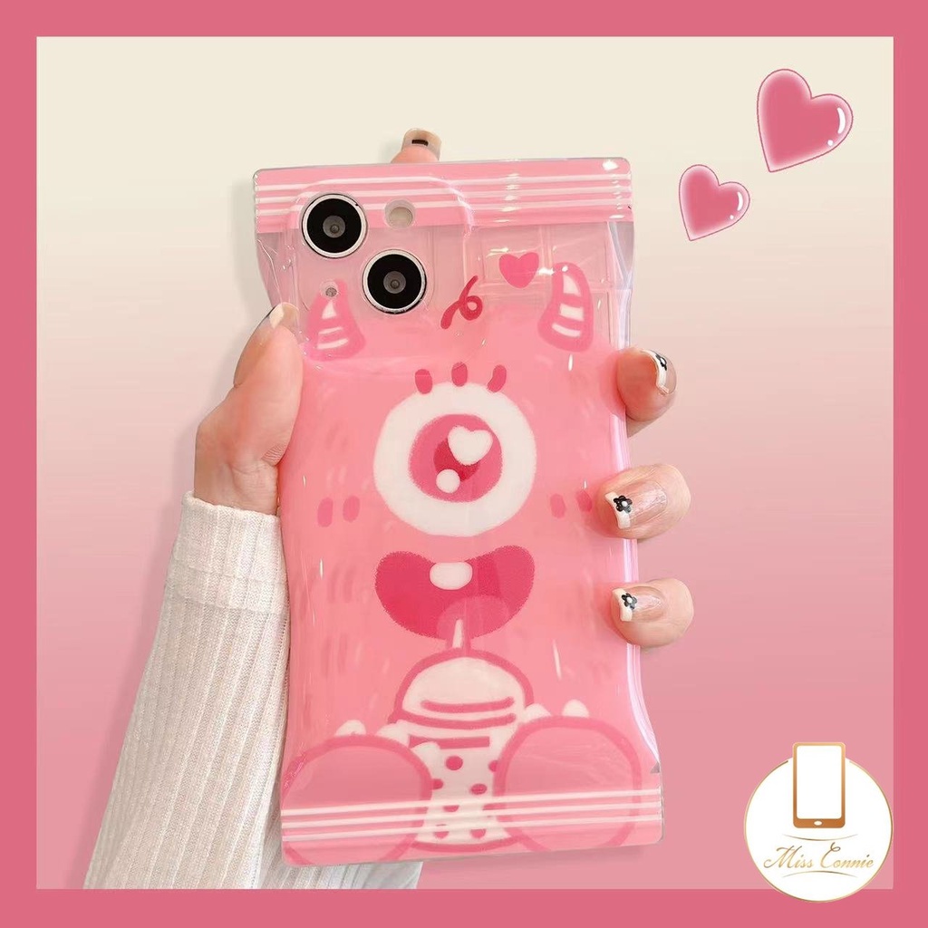 Soft Case Pelindung Motif Kartun Monster Untuk iPhone 7Plus 8Plus XR 11 14 12 13 Pro Max 6 6s 7 8 14 Plus X XS Max SE 2020