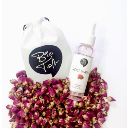 Bio Talk BPOM Natural Multifungsi Rose Water Toner , air mawar