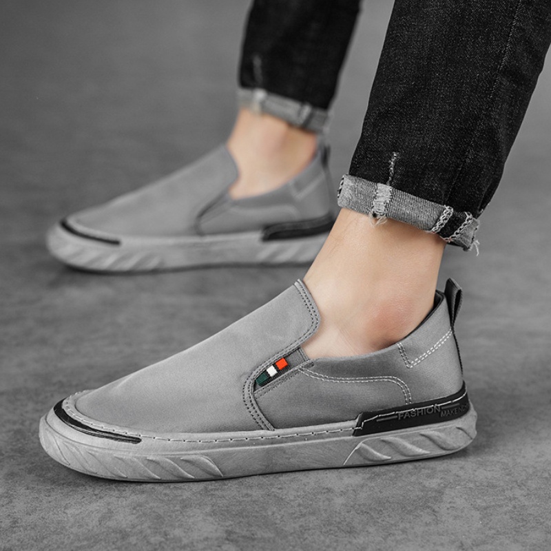 Sepatu Pria Slip On Import - 119543 - Sepatu Sporty Trendy Termurah Shoes Casual Fashion Cowok