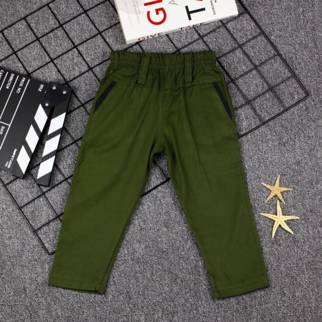 KIYOSI Celana Chino Anak Panjang Usia 1-10 Tahun / Chinos Twill Strech (2)