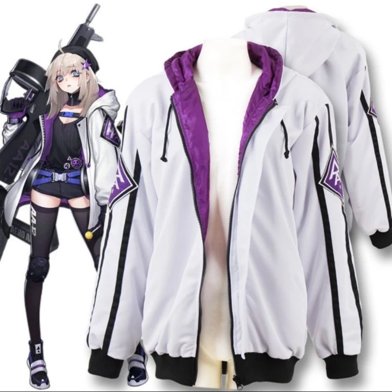 Jaket AA-12 cosplay Girls frontline