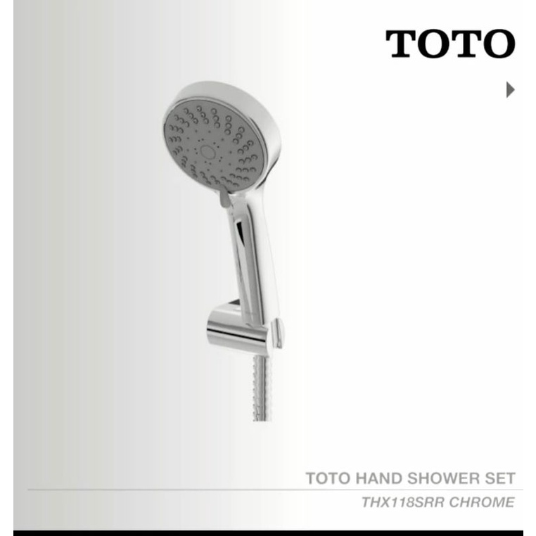 TOTO THX118SRR Hand Shower set / Shower Mandi THX118SRR