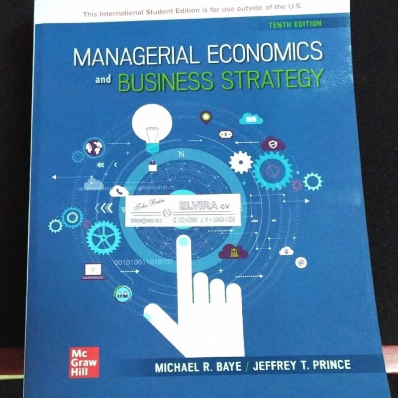 Jual Managerial Economics and Business Strategy 10 Edition (Baye