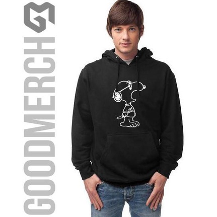 jaket hoodie sweater joe kaws x peanuts snoopy
