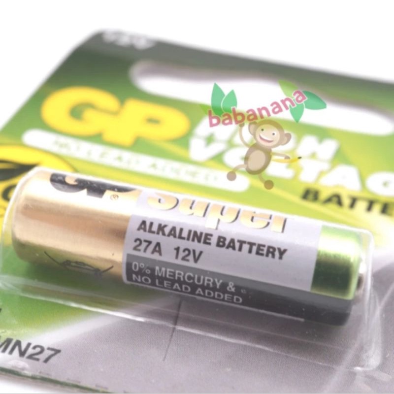 Battery GP High Voltage Super 27A 12V A27 baterai remote mobil