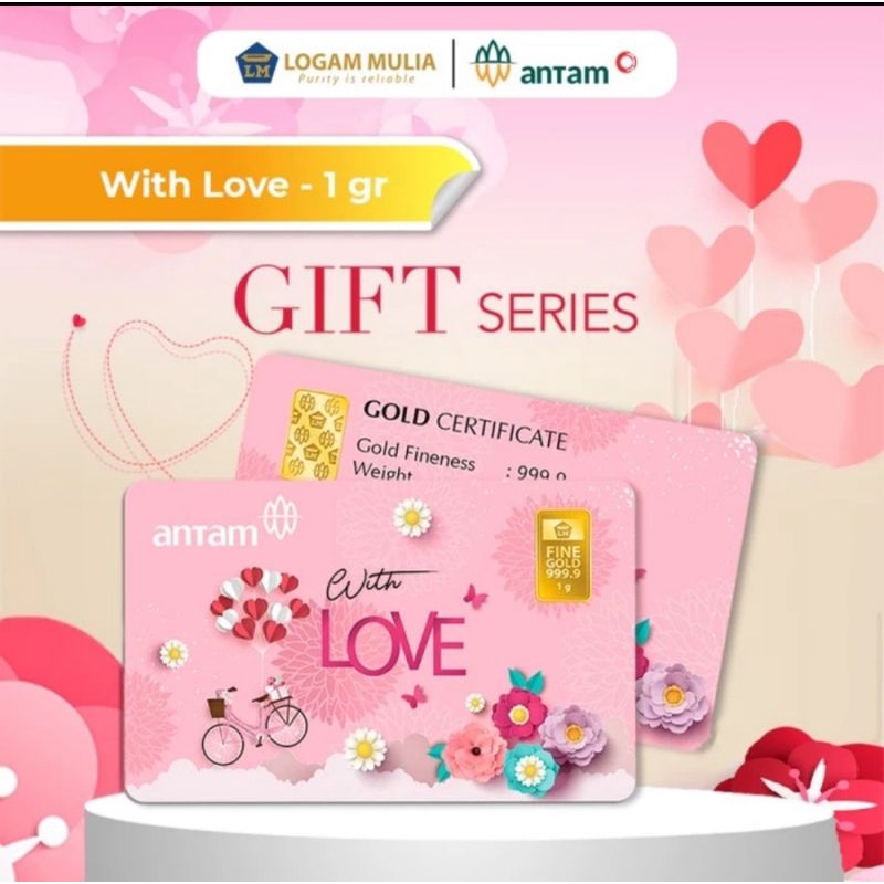 Emas Antam Gift Series Love