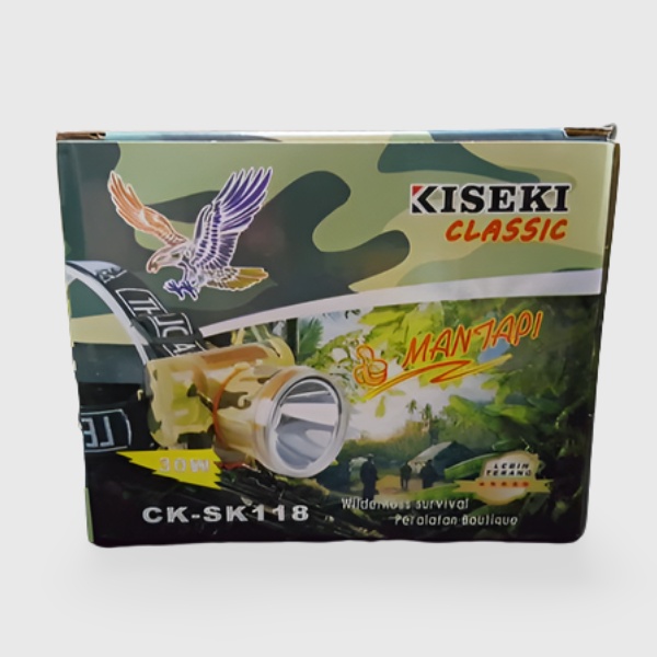 HeadLamp/ CK-SK118 Cahaya putih 30 W / Led WaterProof / bonus Lampu Led