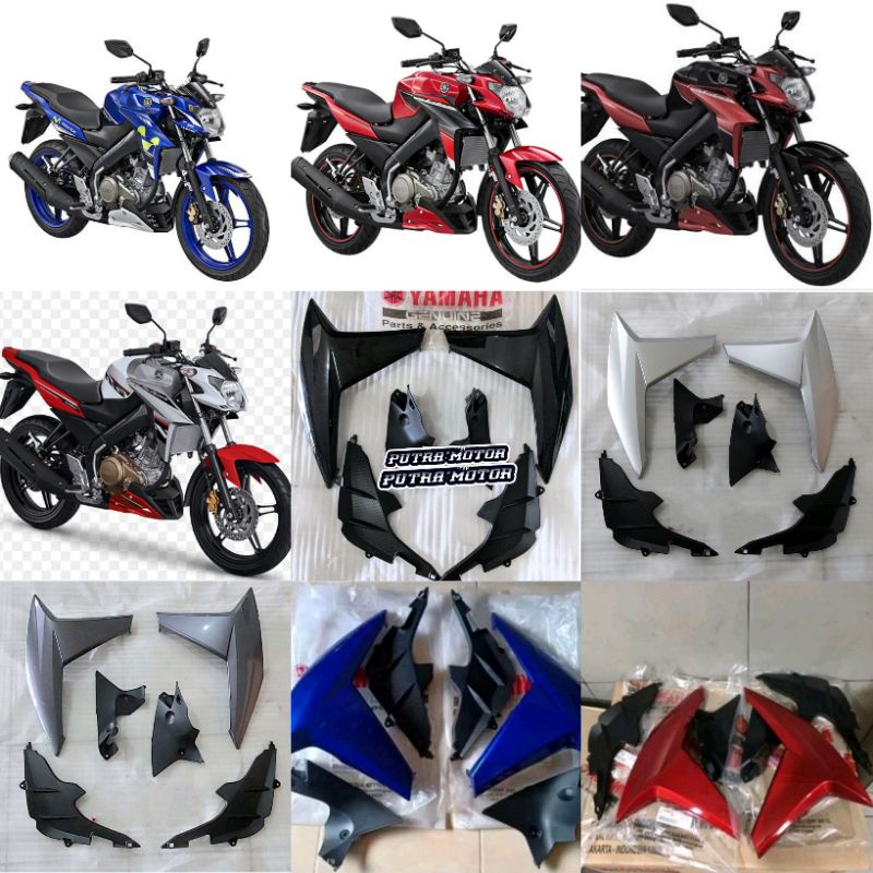 SAYAP TANGKI VIXION NEW NVA 2015 2016 HITAM BIRU SILVER MERAH ABU ABU ORI YGP