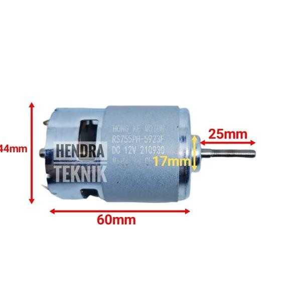 Terlaris Rs-775 Dinamo Dc 12V Motor Dc Rs775 Gear Sparepart Bor