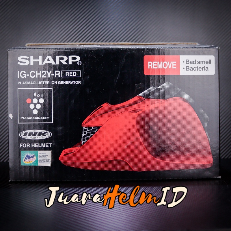 GENERATOR ION | SHARP PLASMACLUSTER | PENGONTROL BAU & BAKTERI HELM