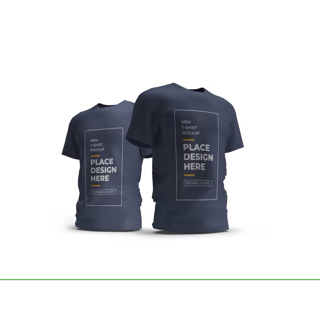 Men T-Shirt Mockup Template Set Vol 2