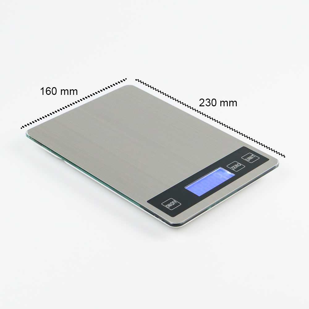 [BISA COD] JLNONLNJKT DHOME Timbangan Dapur Digital Kitchen Scale 15kg Akurasi 1g - JJ210299